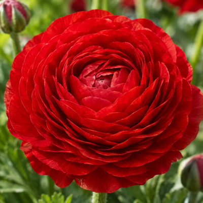 Ranunculus asiaticus aviv red
