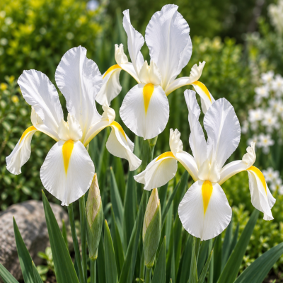 Iris Hollandica White Excelsior