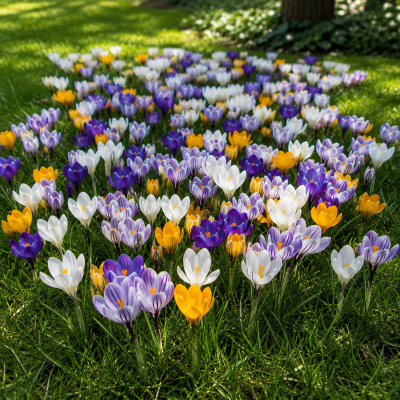 Crocus botanic Species Mixed