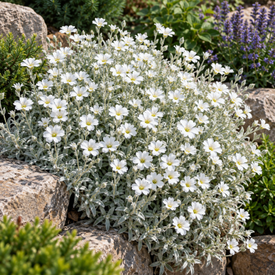 Cerastium tomentosum Silberteppich ± 30 sem.