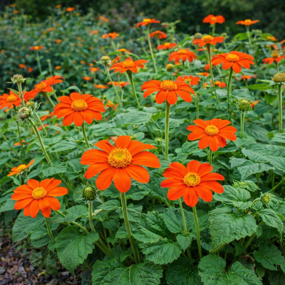 Tithonia (Floarea-soarelui mexicană) Mexican Sunflower