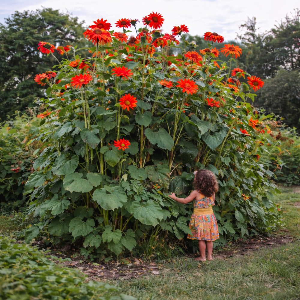 Tithonia (Floarea-soarelui mexicană) Mexican Sunflower