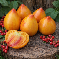 Roșii Inimă de Bou Bicolor 10 sem.