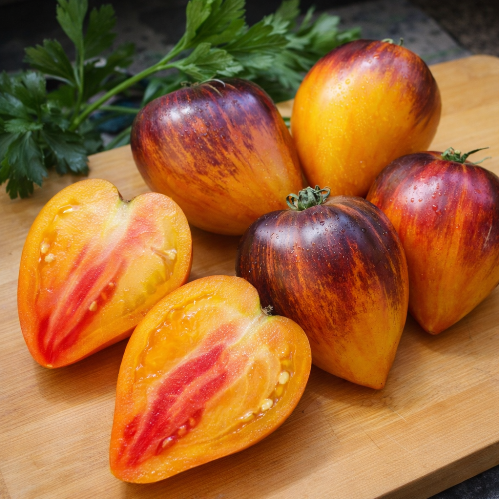 Roșii Căpșună Sergent Pepper Bicolor 10 sem.