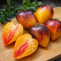 Roșii Căpșună Sergent Pepper Bicolor 10 sem.