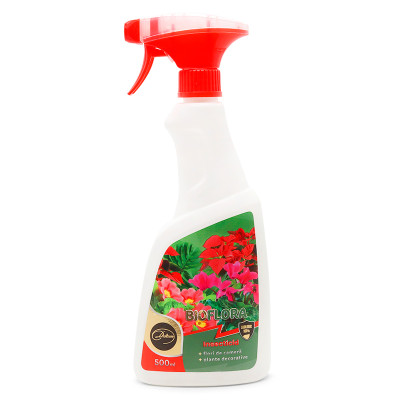 Spray Bioflora împotriva dăunătorilor pentru plante de interior 500 ml