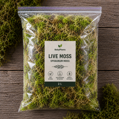Substrat Muschi Sphagnum 2 litru
