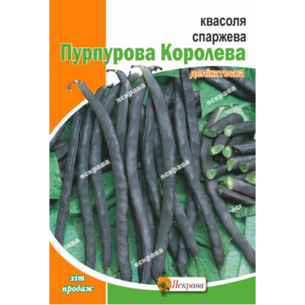 Фасоль спаржевая кустовая Фиолетовая Королева 10 г