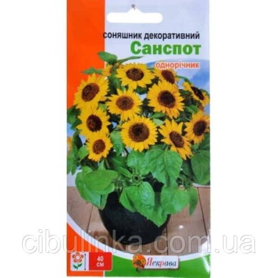 Подсолнух декоративный Санспот низкий 2 г