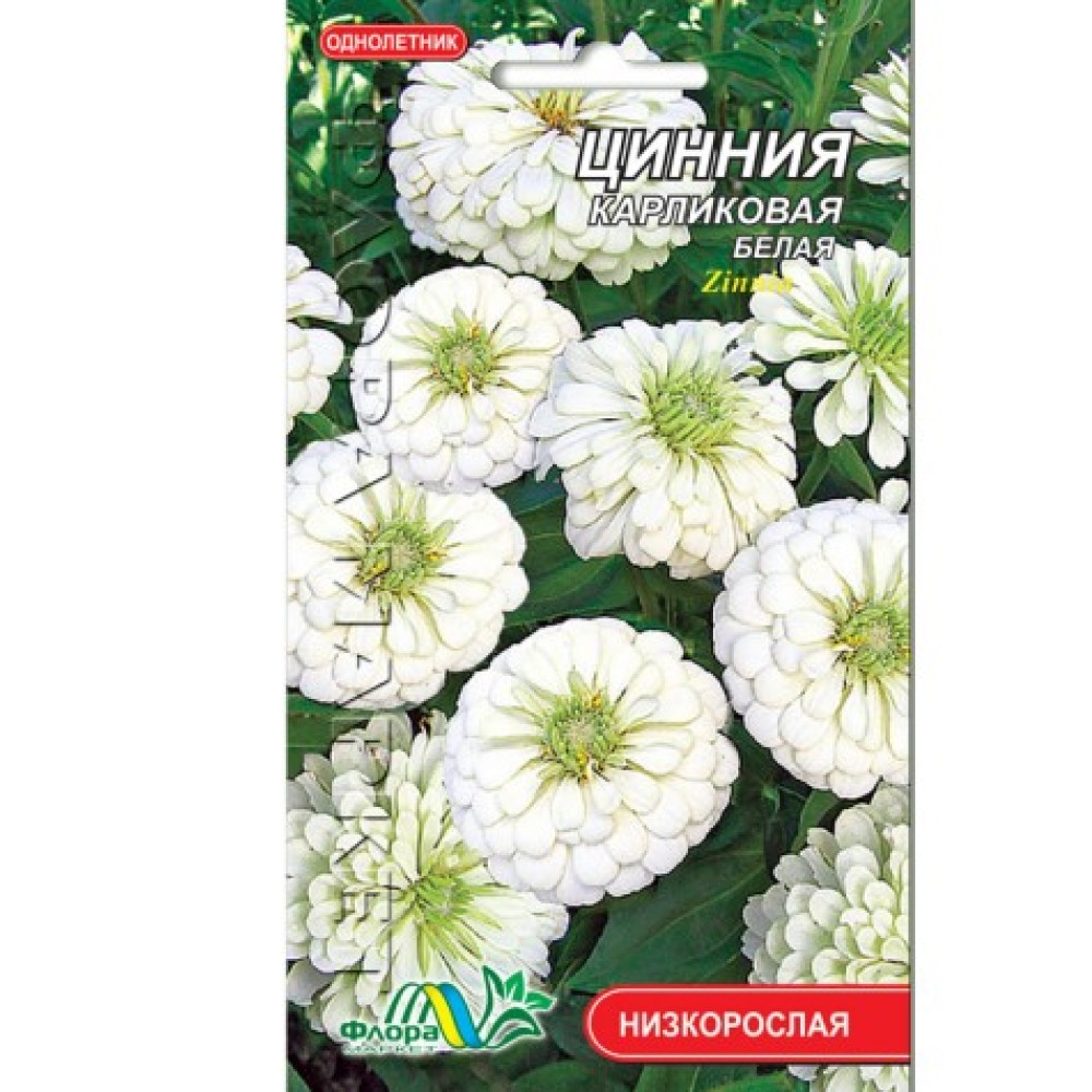 Цинния Карликовая Белая 0,2Г