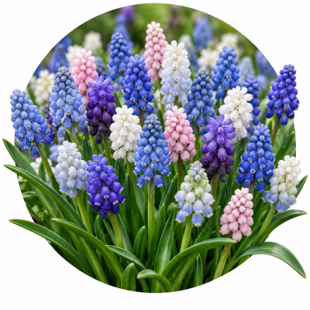 Muscari (zambile motate)