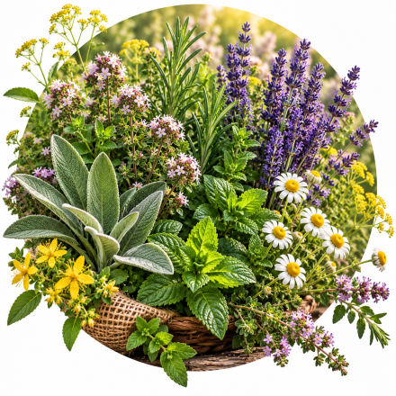 Semințe de ierburi aromatice și medicinale