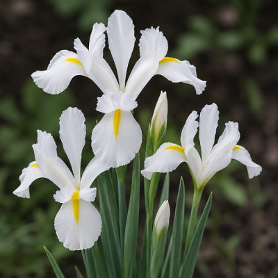 Iris Hollandica White Excelsior
